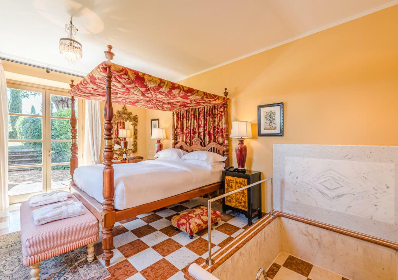 Villa Mangiacane - Small Luxury Hotels Of The World Сан-Кашиано-ин-Валь-ди-Пеза Экстерьер фото