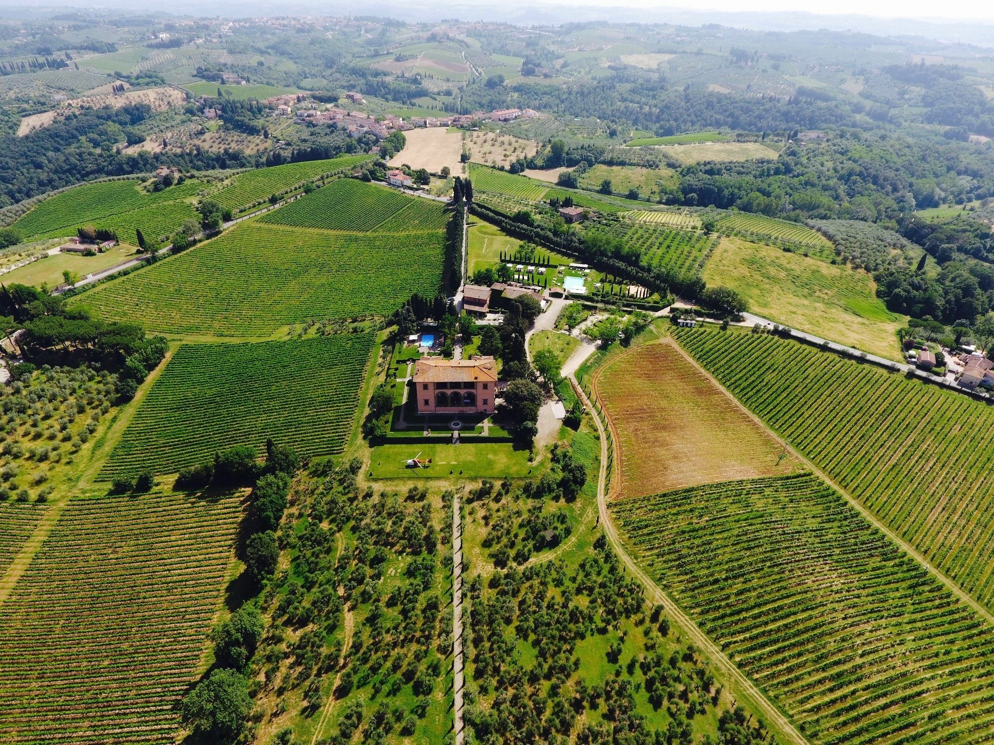 Villa Mangiacane - Small Luxury Hotels Of The World Сан-Кашиано-ин-Валь-ди-Пеза Экстерьер фото
