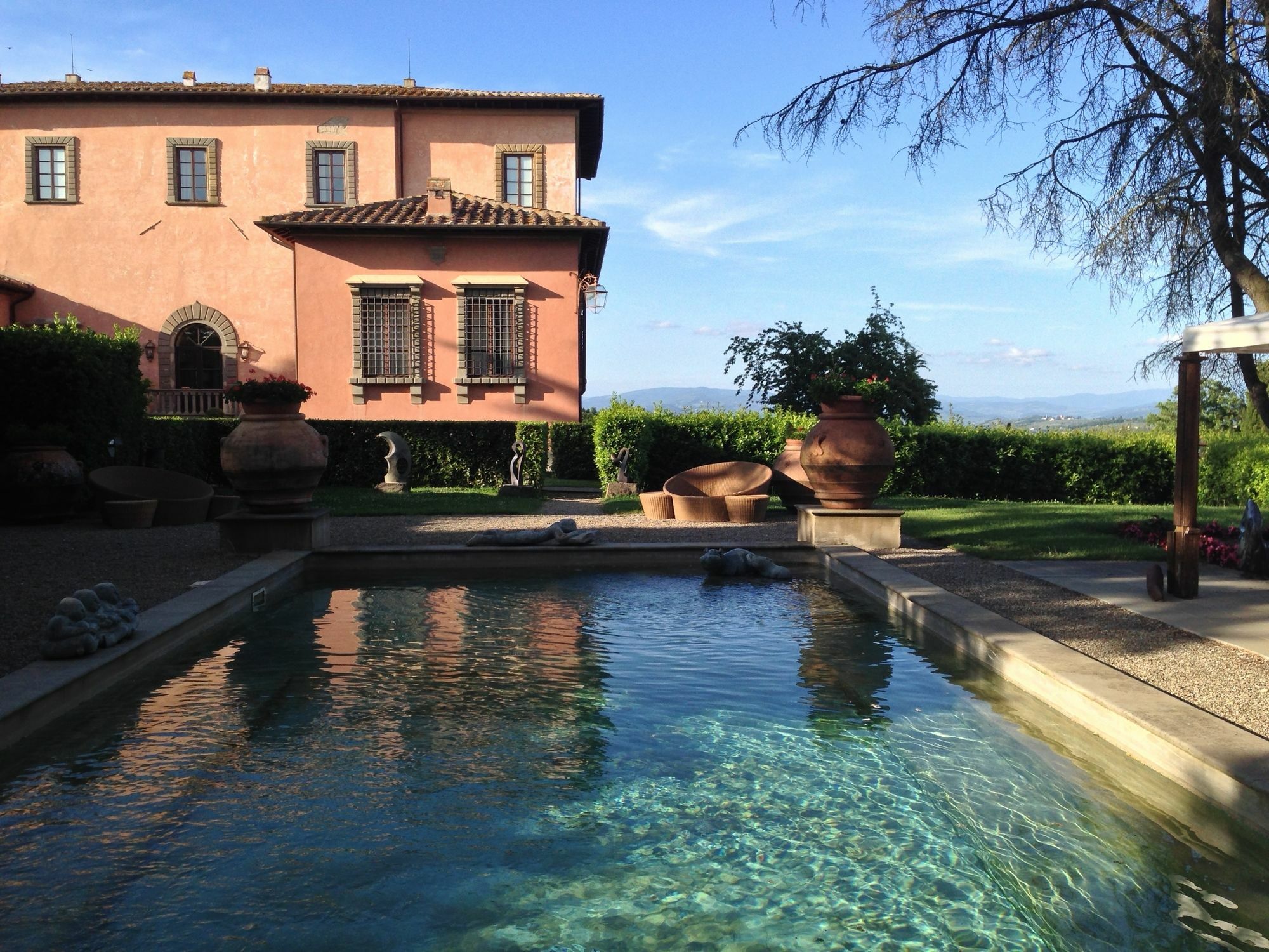 Villa Mangiacane - Small Luxury Hotels Of The World Сан-Кашиано-ин-Валь-ди-Пеза Экстерьер фото